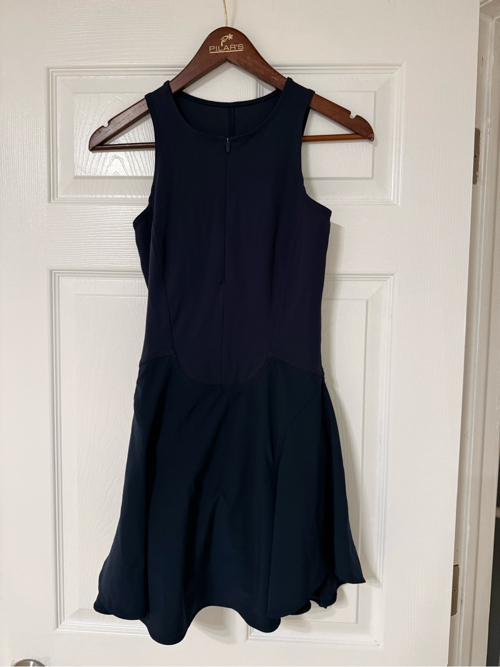 lululemon athletica Navy Sleeveless Fit-and-Flare Tennis Dress